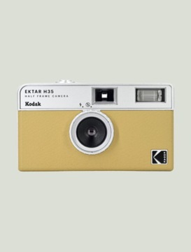 Аналоговая камера KODAK Ektar H35 Бежевого и серого цвета