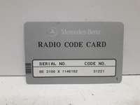 фото thumb №7, Mercedes c-klasa w202 93-01 радіопрогравач a2108200986