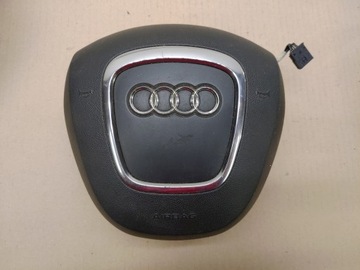 фото thumb №14, Руль + подушка безопасности мультифункция кожа лепестки s-line audi a6 c6