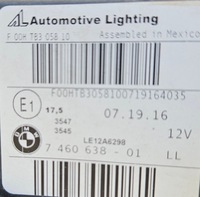 фото thumb №7, Bmw x3 f25 lci 14-17 лампа права bi ксенон dynamic 7460638