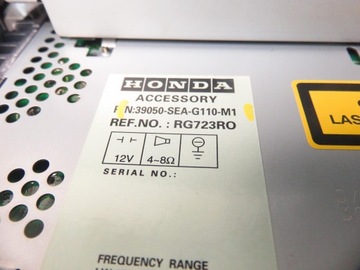 фото thumb №7, Радио honda accord vii 39050seag110m1