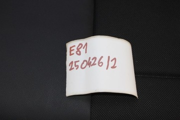 фото thumb №8, Диван сидіння спинка зад bmw e81 напівшкіра 6984878