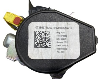 фото thumb №8, Pas безпеки правий перед fiat tipo ii 7356376830