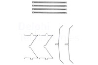 фото thumb №2, Delphi lx0627 набір аксесуари, гальмівні колодки гальмівні