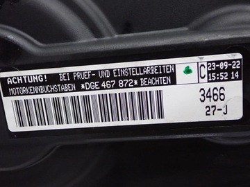 фото thumb №13, Двигатель dge vw tiguan ii 5na seat tarraco 1.4 tsi гибрид 150km 22r fv