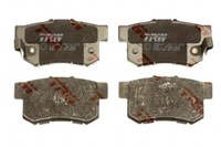 фото thumb №14, Гальмівні колодки ham. honda t. accord/civic 1,4-3,0 90-01 trw gdb3154