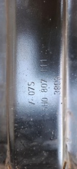 фото thumb №15, Vw golf viii 8 2019- балка бампера перед 5h0807109a 5h0807111