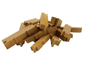 Kindling 20дм3 Черенки из дуба Паркет Дуб 6кг Transwood Kindling