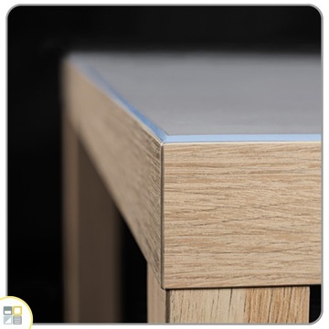 MATA OCHRONNA PODKŁADKA BLAT STÓŁ 2mm 60x170 GRUBA