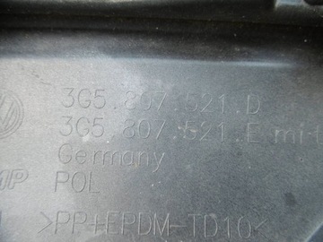 фото thumb №11, Спойлер бампера зад vw passat b8 3g5807521d