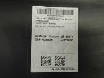 фото thumb №14, Новий оригінальний бампер переднє range rover new evoque l551 21- lr159871 /3