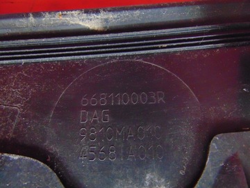 фото thumb №8, Renault megane 3 iii панель под лобовым стеклом пластиковый верхний eu