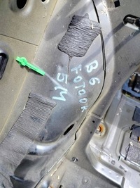 фото thumb №11, Volkswagen passat b6 sedan задня сторона права чверть крила