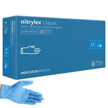 Нитриловые перчатки Mercator Nitrylex Classic - M