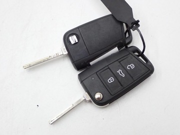 фото thumb №9, Замок зажигания 2x ключ европа комплект 5q1905865a 1k0905851 seat ibiza v 6f 23r