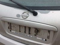 фото thumb №1, Nissan almera tino 00-06 накладка рамка номерного знака задняя