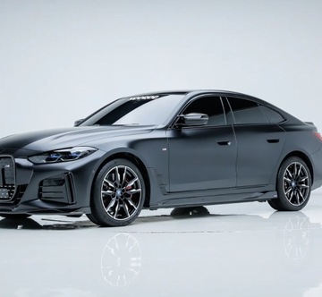 фото thumb №7, Карбоновые накладка планки пороговые боковые bmw i4 g26 sq стиль