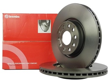 BREMBO ПЕРЕДНИЕ ТОРМОЗНЫЕ ДИСКИ 09.9772.11