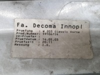 фото thumb №11, Бампер передній перед mercedes w203 a2038850025