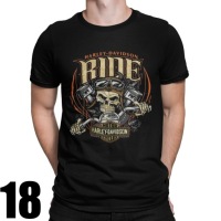 HARLEY DAVIDSON Футболка, 20 дизайнов, размер 5XL