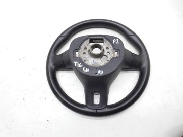 фото thumb №10, Руль vw golf vi eos touran 1t caddy 2k tiguan 5n кожа мульти оригинал