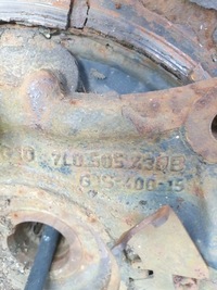 фото thumb №5, Поворотный кулак рычаг зад ступица audi q7 vw touareg 7l правая