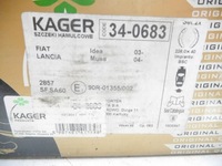фото thumb №10, Гальмівні колодки гальмівні задня fiat idea kager 34-0683