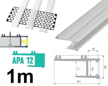 ПРОФИЛЬ ДЛЯ ПОДВЕСНОГО ПОТОЛКА 1М APA12 БЕЛЫЙ