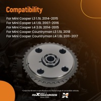 фото thumb №12, Пара kół зубчатых вала распределительного вала do mini cooper n12b16 n16b16a r57 r59 r60