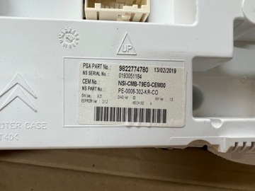 фото thumb №11, Peugeot 308 t9 рестайлинг 1.5 hdi спидометр приборы оригинал европа