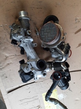 фото thumb №9, Clio v 1.5bdci дросельна заслінка egr датчик тиску шланг радіаторів вихлопних газів