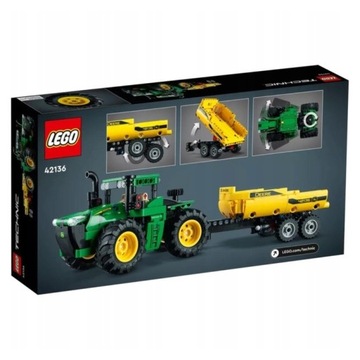 LEGO TECHNIC ТРАКТОР ДЖОН ДИР БЛОКИ 4WD 9620R
