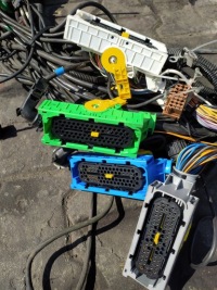 фото thumb №2, Scania r комплектная электропроводка рамы жгут проводка провода разъём