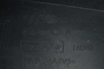 фото thumb №9, Накладка спойлер бампера зад audi a6 c7 4g0807521a