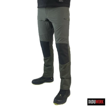 Spodnie Robocze DuduWork Oliwkowe 4STRETCH 44