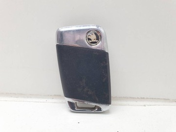 фото thumb №4, Ключ pilot keyless skoda superb iii 3v0959752b