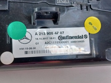 фото thumb №7, Mercedes e w213 213 панель кондиционера воздуховод a2139054707