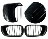 фото thumb №12, Решётка радиатора p+l решётка решётки радиатора bmw e46 2002-2005 w carbonie