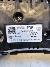 фото thumb №6, Счетчик приборы audi a3 8v 1.8 tfsi 8v0920971p