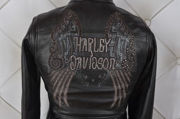 МОТОЦИКЛОВАЯ КУРТКА HARLEY DAVIDSON НАТУРАЛЬНАЯ КОЖА 38 / M