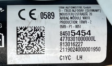фото thumb №9, Chevrolet traverse ii 2017 - шторка подушка подушка безопасности левая правая 84505454