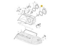 фото thumb №4, Заглушка фара audi a8 s8 d2 99-03 4d0941159f