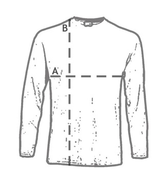 T-SHIRT MĘSKI Z DŁUGIM RĘKAWEM JHK BIAŁA R: XS