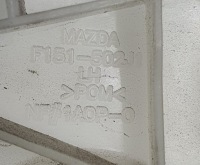 фото thumb №3, Направляющая бампера левый задняя mazda rx-8 f151-502j1