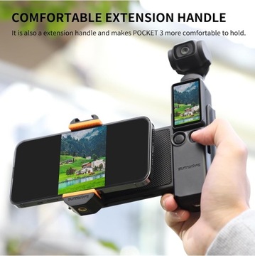 МНОГОФУНКЦИОНАЛЬНЫЙ АДАПТЕР РАСШИРЕНИЯ ДЛЯ ДЕРЖАТЕЛЯ ДЛЯ ТЕЛЕФОНА DJI OSMO POCKET 3