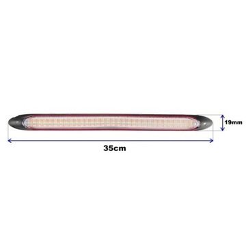 Дневные ходовые огни DRL LED FLEX в направлении потока + WOW
