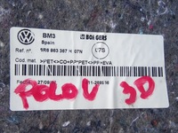 фото thumb №7, Килимок обшивка салону vw polo v 5 6c0 6c lift 14-17 3d 3 d 3 двері