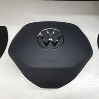 фото thumb №6, Touareg рестайлінг панель консоль подушки ремені подушка безпеки синя нитка head up