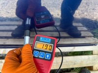 фото thumb №10, Дверь левая передние перед niebieskie kia ceed i 1 06- лак: a8 190um