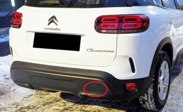 фото thumb №11, Citroen c5 aircross 18-22 заглушка фаркоп зад c84e чорна структура оригінал